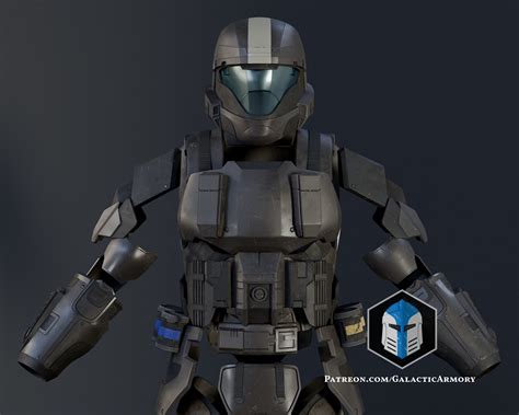 halo odst armor|halo odst armor 3d model.